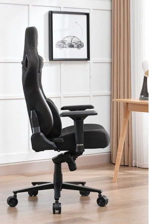 Живые фото Кресло EVOLUTION NOMAD Black/Orange