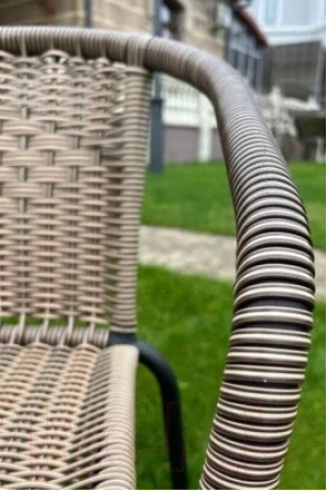 Живые фото Кресло садовое BiGarden Terazza LB светло-коричневый