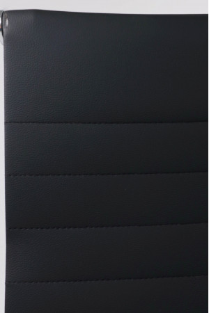 Живые фото Кресло AksHome Elegance (Элеганс) Light Eco черный