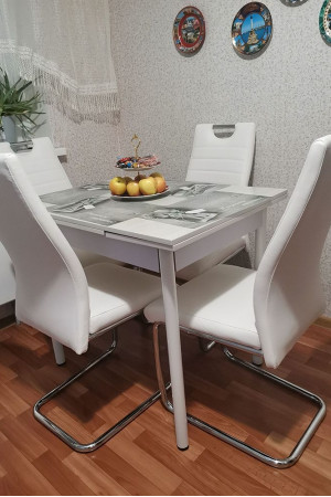 Живые фото Стул Akshome AVA (Ава) белый