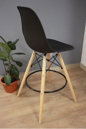 Живые фото Стул TetChair Secret De Maison Сindy (EAMES) mod. 001 черный