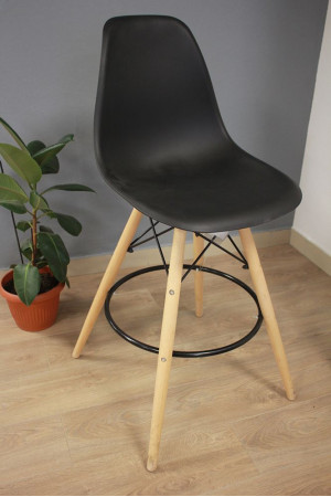 Живые фото Стул TetChair Secret De Maison Сindy (EAMES) mod. 001 черный