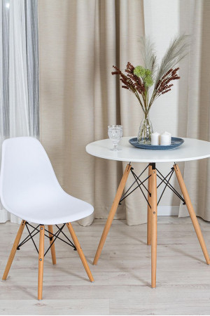 Живые фото Стул TetChair Secret De Maison Сindy (EAMES) mod. 001 белый