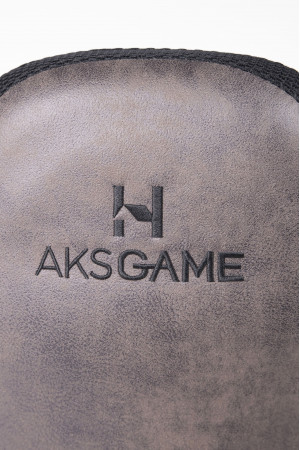 Живые фото Кресло AksHome ROYAL (Роял) велюр/замша, коричневый/черный