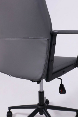 Живые фото Кресло AksHome EDISON (Эдисон) Eco серый