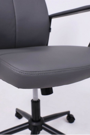 Живые фото Кресло AksHome EDISON (Эдисон) Eco серый