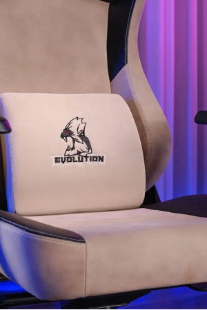 Живые фото Кресло Evolution Project A Fabric Beige бежевый