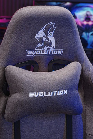 Живые фото  Кресло Evolution Tactic PRO Graphite графит