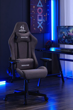 Живые фото  Кресло Evolution Tactic PRO Graphite графит