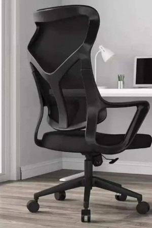Живые фото Кресло SitUp WORK chrome (сетка Black/Black)