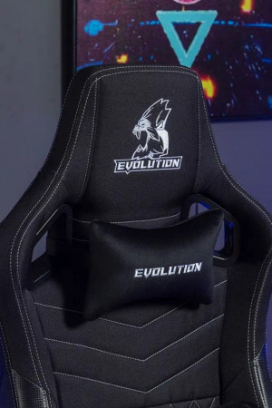 Живые фото Креслo EVOLUTION NOMAD PRO Black/White