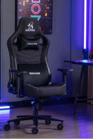 Живые фото Креслo EVOLUTION NOMAD PRO Black/White
