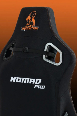 Живые фото Кресло EVOLUTION NOMAD PRO Black/Orange