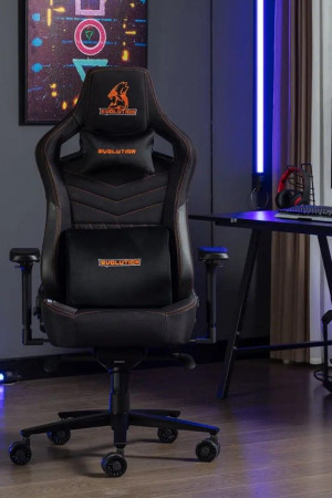 Живые фото Кресло EVOLUTION NOMAD PRO Black/Orange