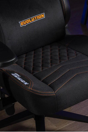 Живые фото Кресло EVOLUTION NOMAD PRO Black/Orange