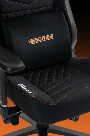 Живые фото Кресло EVOLUTION NOMAD PRO Black/Orange