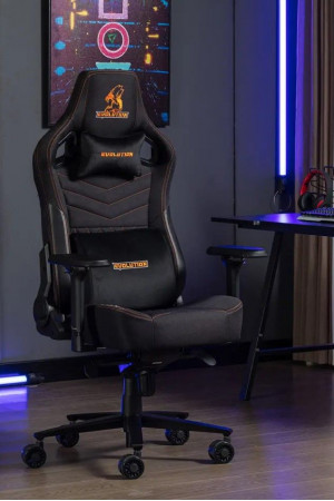 Живые фото Кресло EVOLUTION NOMAD PRO Black/Orange