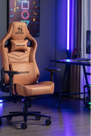 Живые фото Кресло EVOLUTION NOMAD PRO Brown