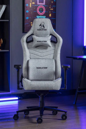Живые фото Кресло EVOLUTION NOMAD PRO Grey