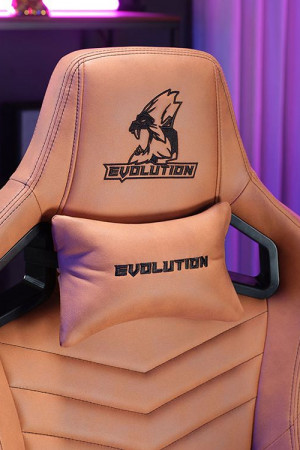Живые фото Кресло EVOLUTION NOMAD Brown