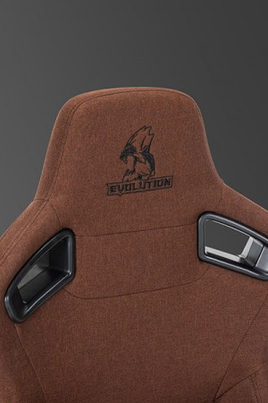Живые фото Кресло EVOLUTION LEGEND BROWN коричневый