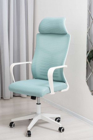 Живые фото Кресло Calviano Air Blue