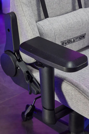Живые фото  Кресло Evolution Tactic PRO Grey серый