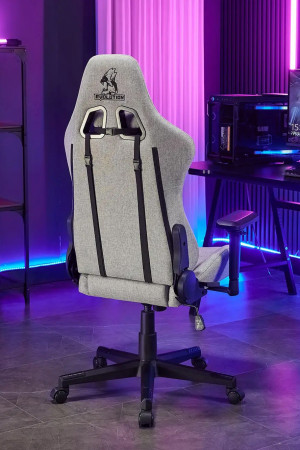 Живые фото  Кресло Evolution Tactic PRO Grey серый