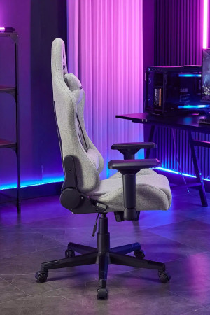 Живые фото  Кресло Evolution Tactic PRO Grey серый