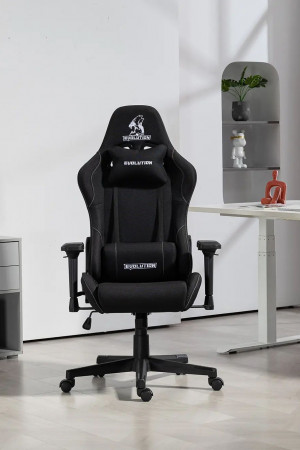 Живые фото  Кресло Evolution Tactic PRO Black черный