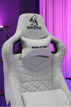Живые фото Кресло Evolution Conqueror (Конкурер) Grey серый