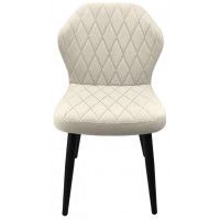 Стул Гальваник Бергамо ткань Catania Ivory / черный купить в Минске