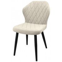 Стул Гальваник Бергамо ткань Catania Ivory / черный купить в Минске