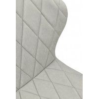 Стул  Гальваник Бергамо ткань Catania Smoke / черный купить в Минске