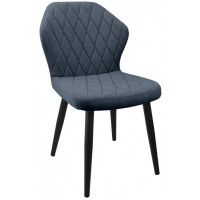 Стул Гальваник Бергамо ткань Catania Steel / черный