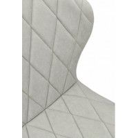 Стул Гальваник Бергамо полубарный ткань Catania Smoke / черный купить в Минске Стул Гальваник Бергамо полубарный ткань Catania Smoke / черный купить в Минске