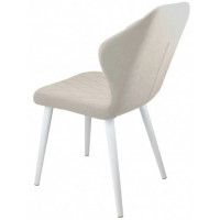 Стул  Гальваник Бергамо ткань Catania Ivory / белый купить в Минске