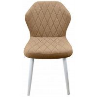 Стул  Гальваник Бергамо ткань Catania Latte / белый купить в Минске