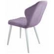 Стул  Гальваник Бергамо ткань Catania Lavender / белый купить в Минске