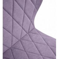 Стул  Гальваник Бергамо ткань Catania Lavender / белый купить в Минске