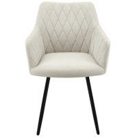 Стул  Гальваник Диаманте лофт Catania Ivory / черный купить в Минске