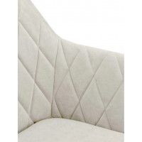 Стул  Гальваник Диаманте лофт Catania Ivory / черный купить в Минске