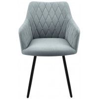 Стул  Гальваник Диаманте лофт Catania Silver / черный купить в Минске