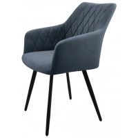 Стул  Гальваник Диаманте лофт Catania Steel / черный купить в Минске