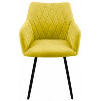 Стул  Гальваник Диаманте лофт Candy Sunny / черный купить в Минске