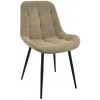 Стул Гальваник Флоренция Catania Latte / черный Стул Гальваник Флоренция Catania Latte / черный