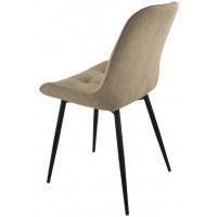Стул Гальваник Флоренция Catania Latte / черный купить в Минске