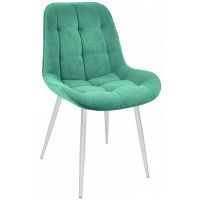 Стул Гальваник Флоренция Catania Aquamarine / белый