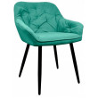 Стул Гальваник Генуя Catania Aquamarine / черный купить в Минске
