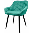 Стул Гальваник Генуя Catania Aquamarine / черный купить в Минске
